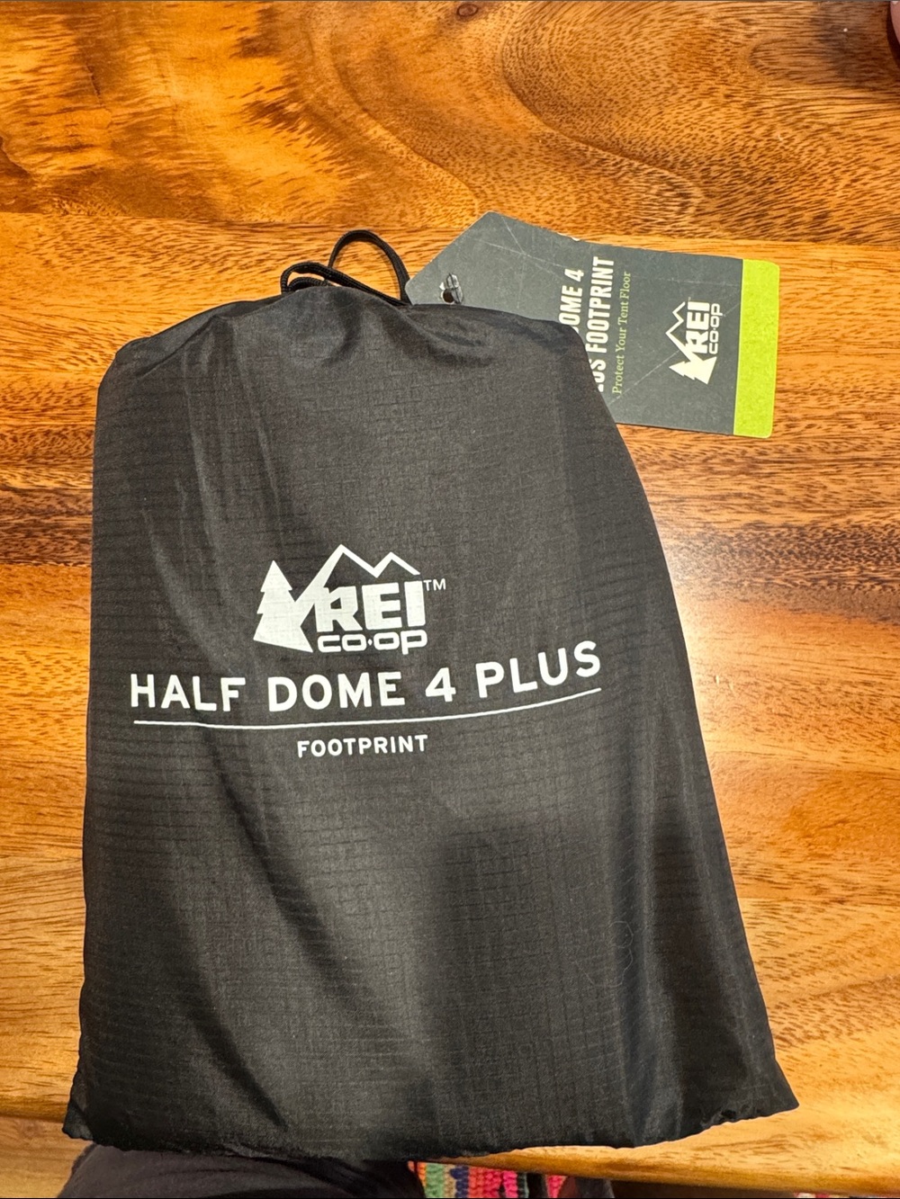 REI Half Dome 4 Plus Footprint - Gunmetal Black